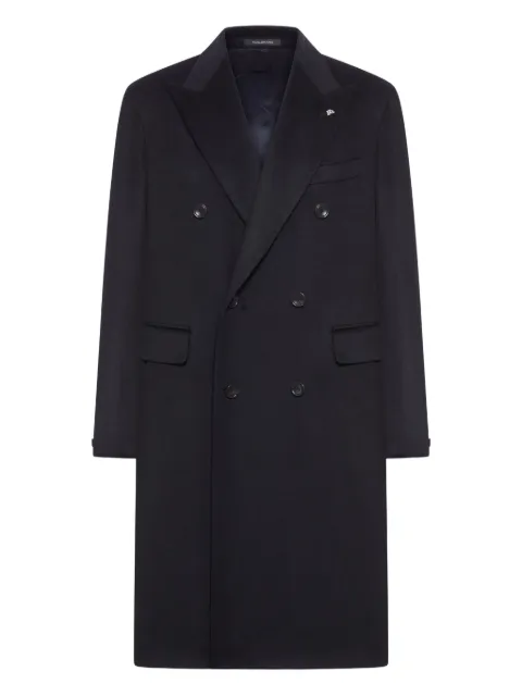 Tagliatore manteau croisé à revers crantés
