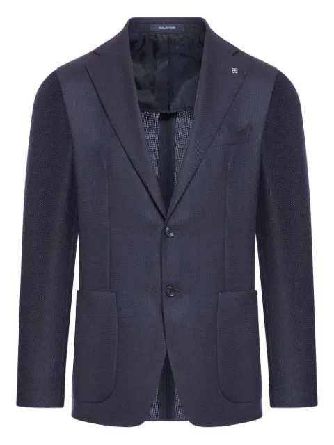 Tagliatore Blazer monopetto in piqué