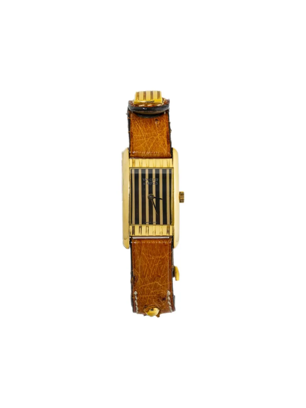 Van Cleef & Arpels Pre-Owned striped-dial 29mm | Neutrals | Image 1