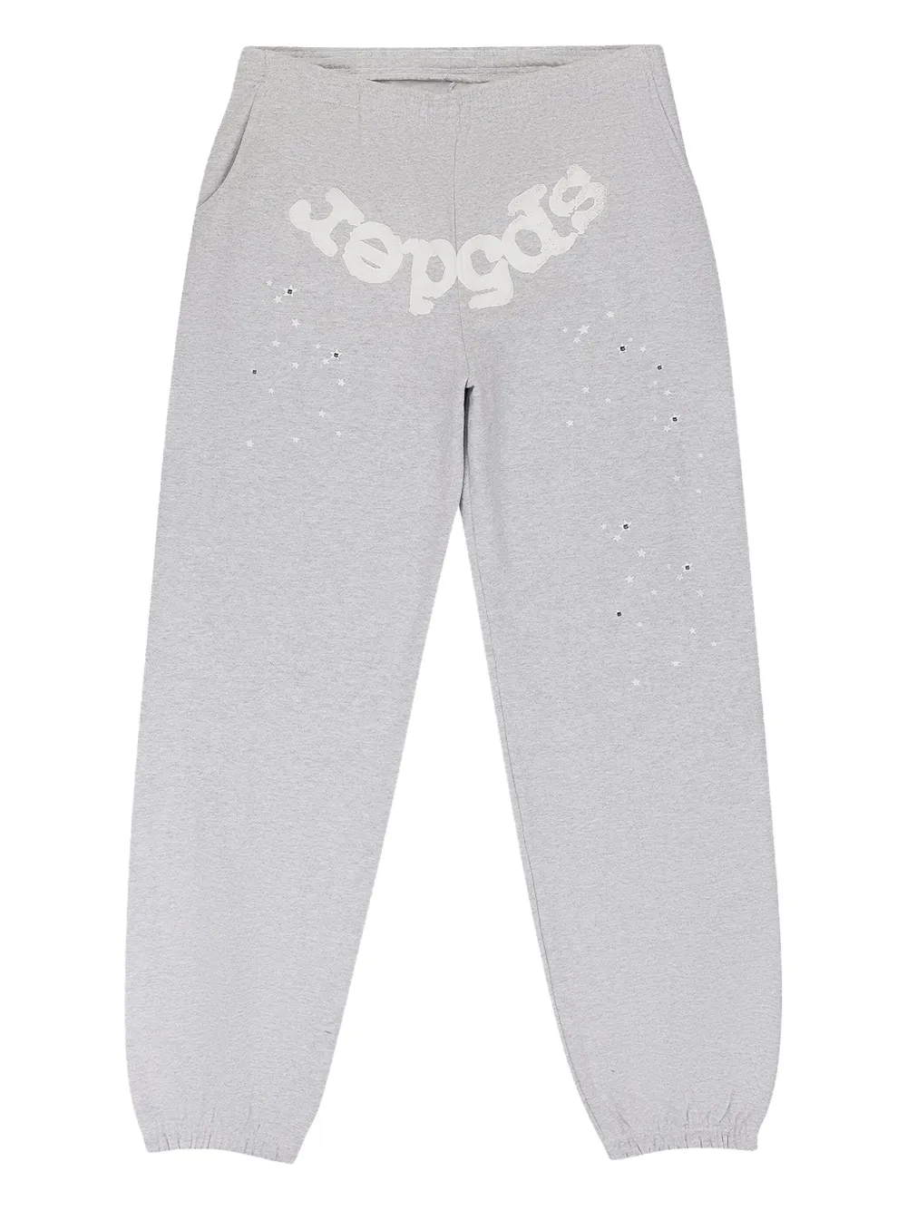 SP5DER web-embellished track pants Grijs