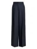 Essentiel Antwerp pinstripe-pattern pleated trousers - Blue