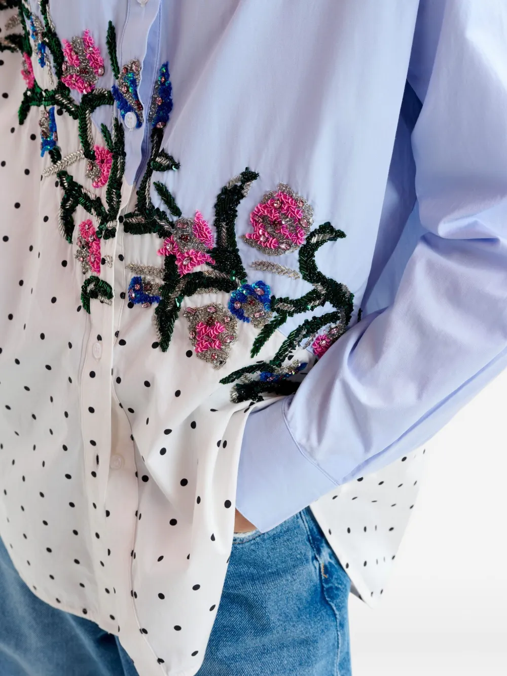 Essentiel Antwerp Independence shirt Blauw
