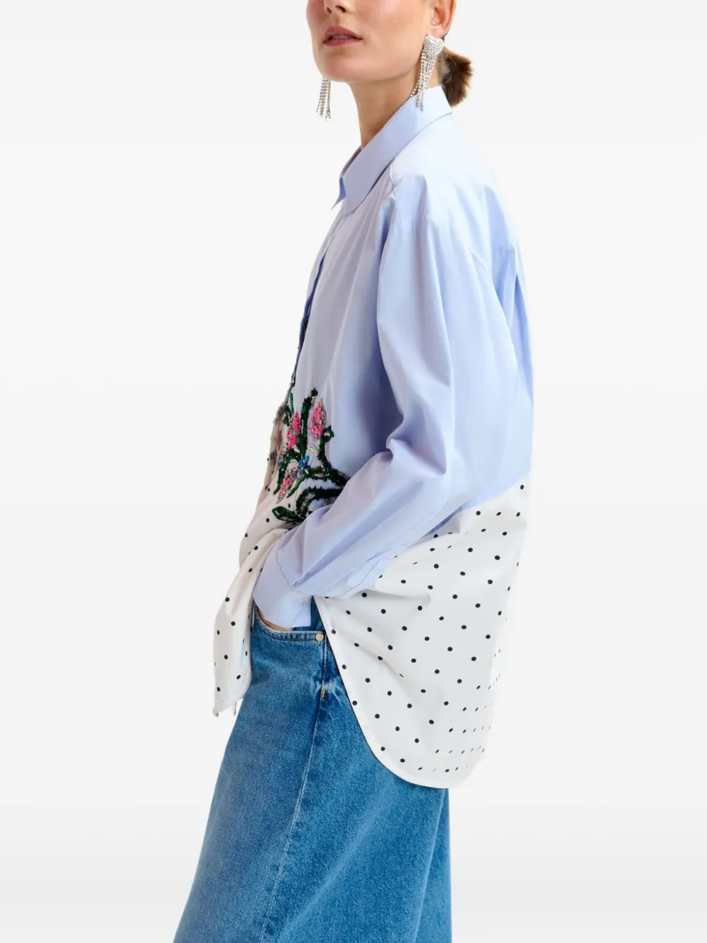 Essentiel Antwerp Independence shirt Blauw
