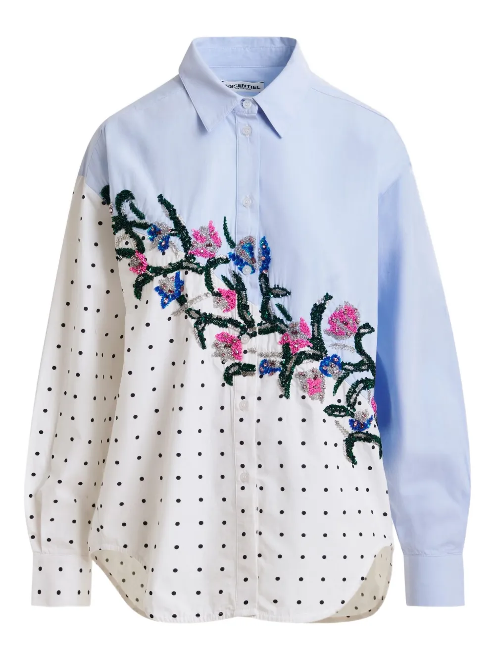 Essentiel Antwerp Independence shirt Blauw