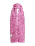 Essentiel Antwerp melange-knit wool-blend scarf - Pink