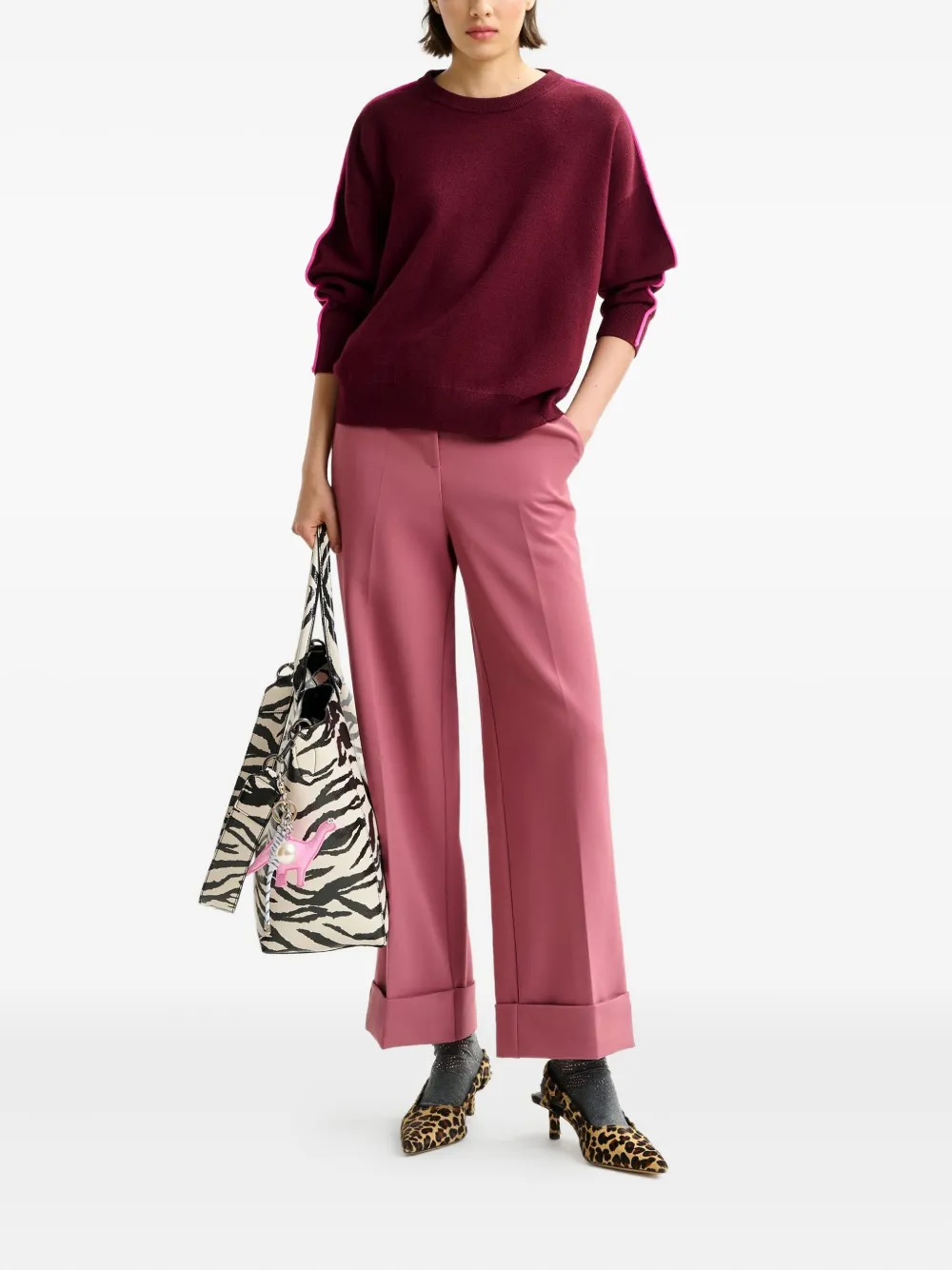 Essentiel Antwerp Iruby sweater Rood