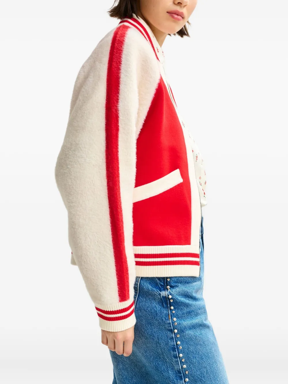 Essentiel Antwerp Idol vest met rits Beige