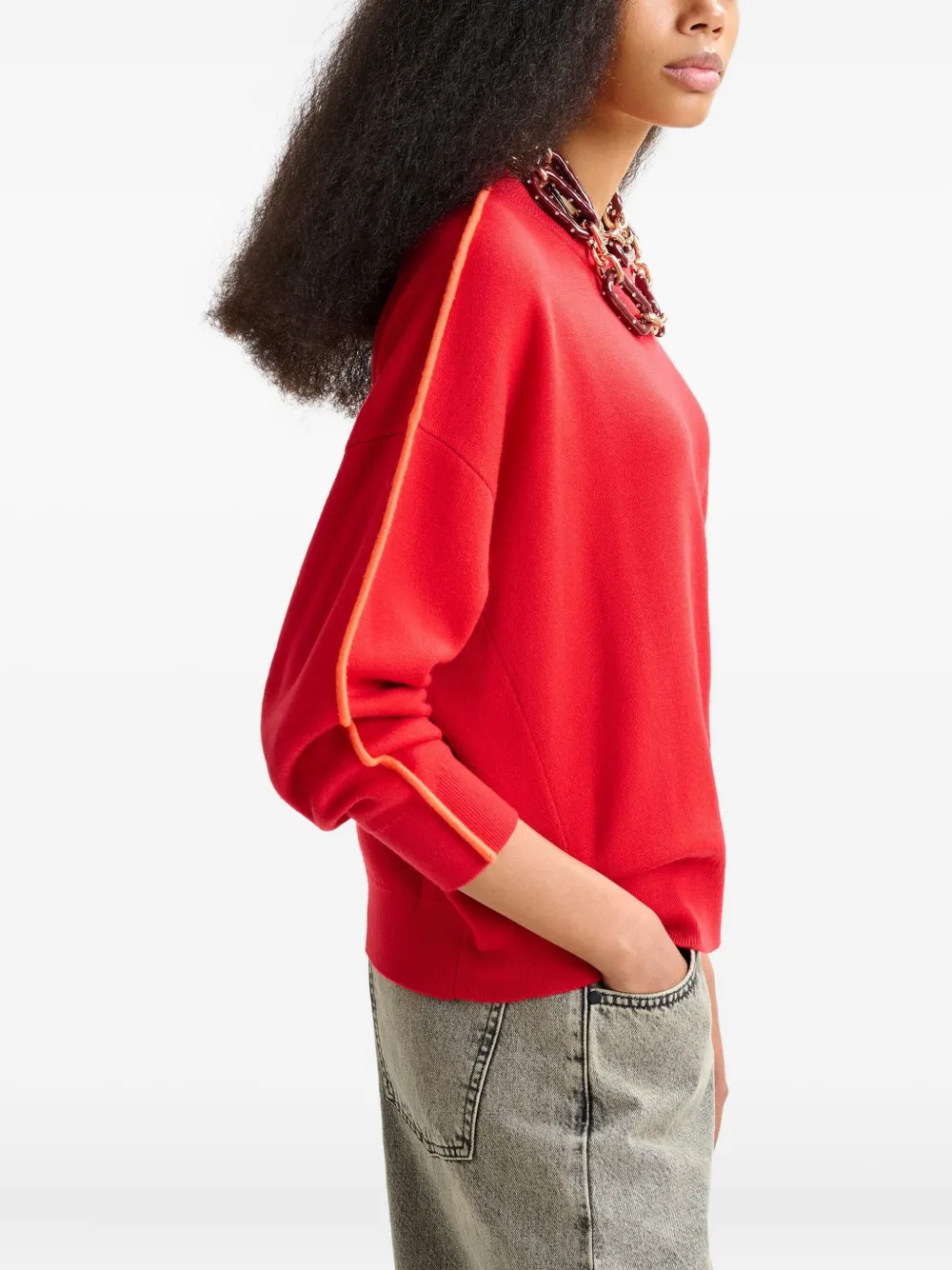 Essentiel Antwerp Iruby sweater Rood