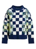 Essentiel Antwerp Inter embroidered sweater - Blue