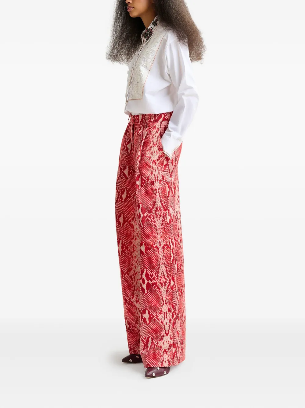 Essentiel Antwerp Ioannina cotton shirt Wit