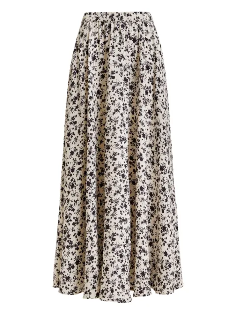 Essentiel Antwerp floral-pattern maxi skirt