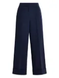 Essentiel Antwerp pressed-crease flared trousers - Blue