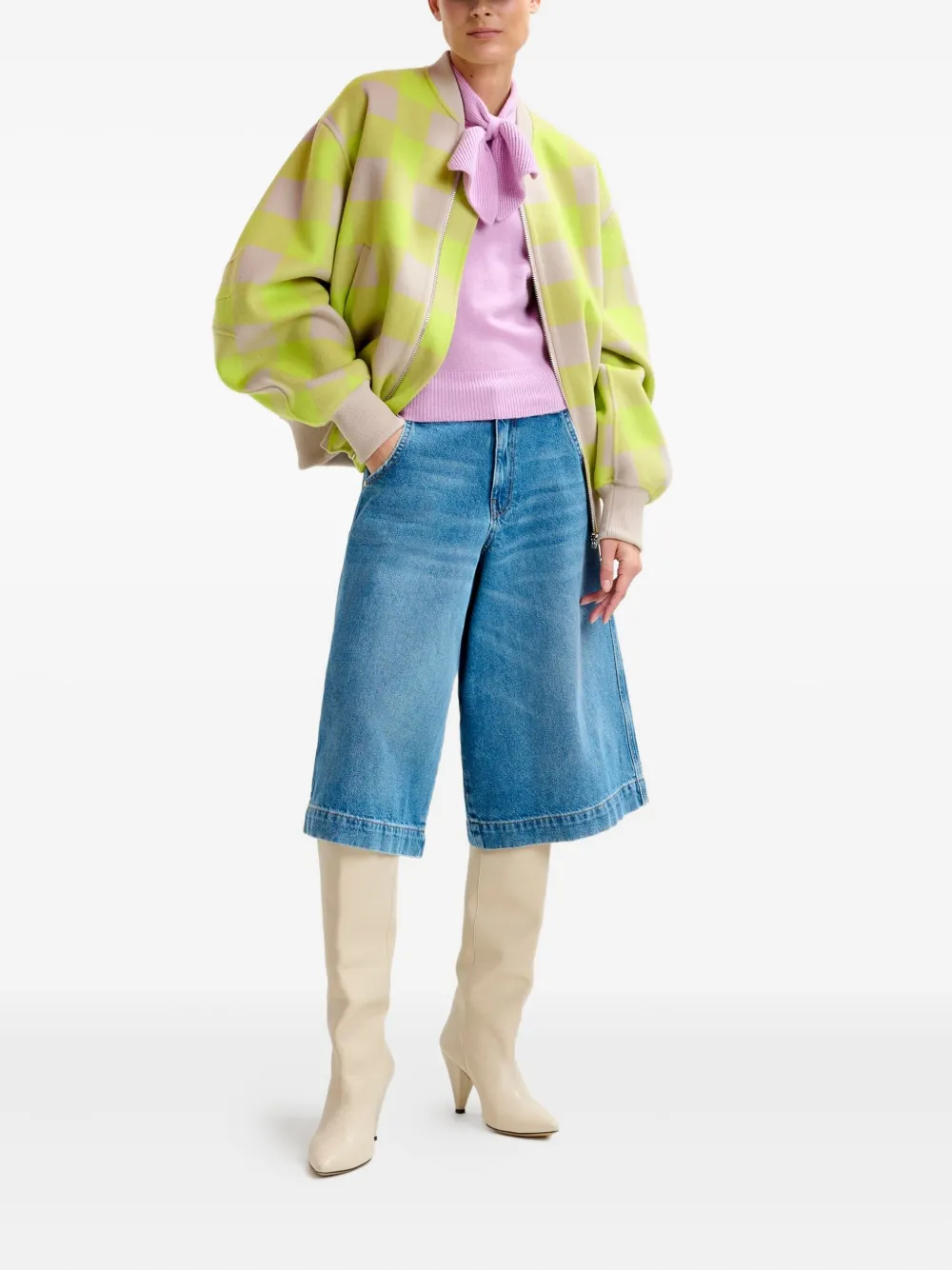 Essentiel Antwerp Invited Cashmere Sweater In Pink