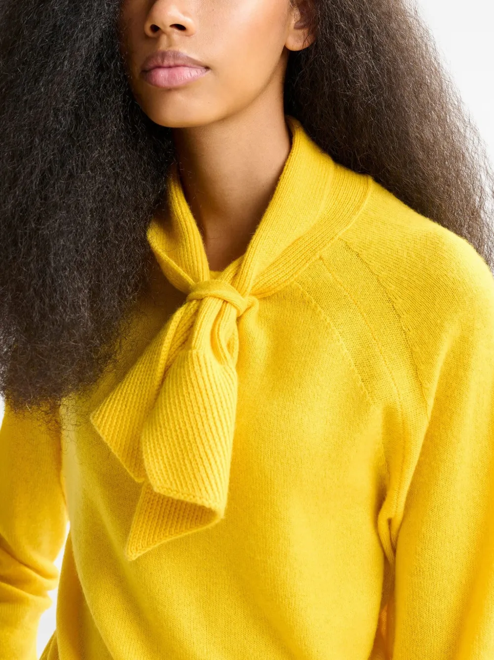 Essentiel Antwerp Invited Cashmere Sweater In Yellow