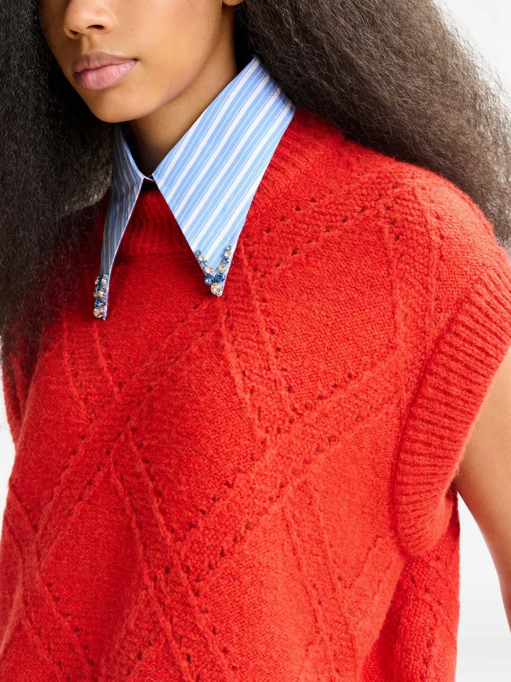 Essentiel Antwerp Import sweater Rood