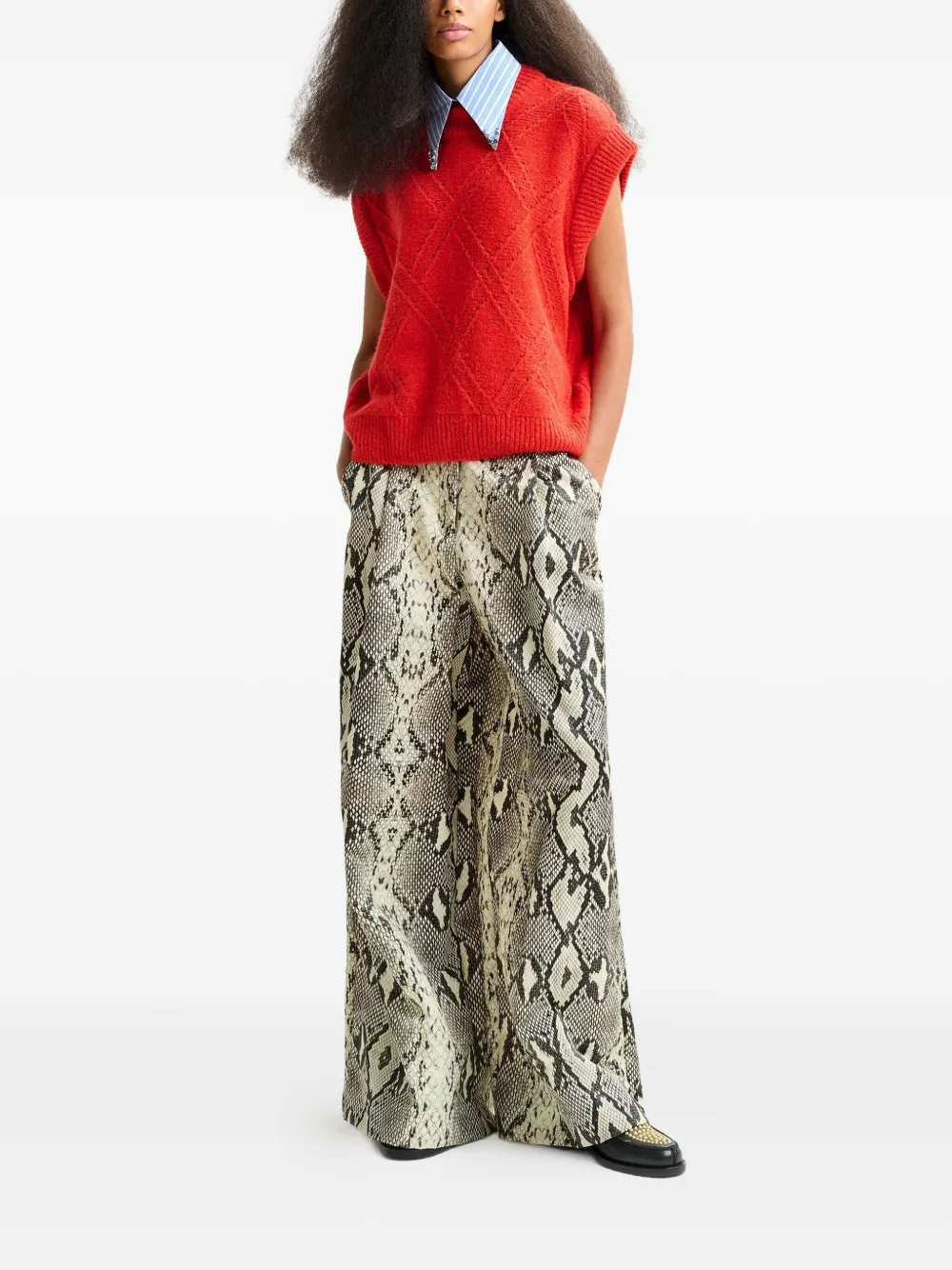 Essentiel Antwerp Import sweater Rood