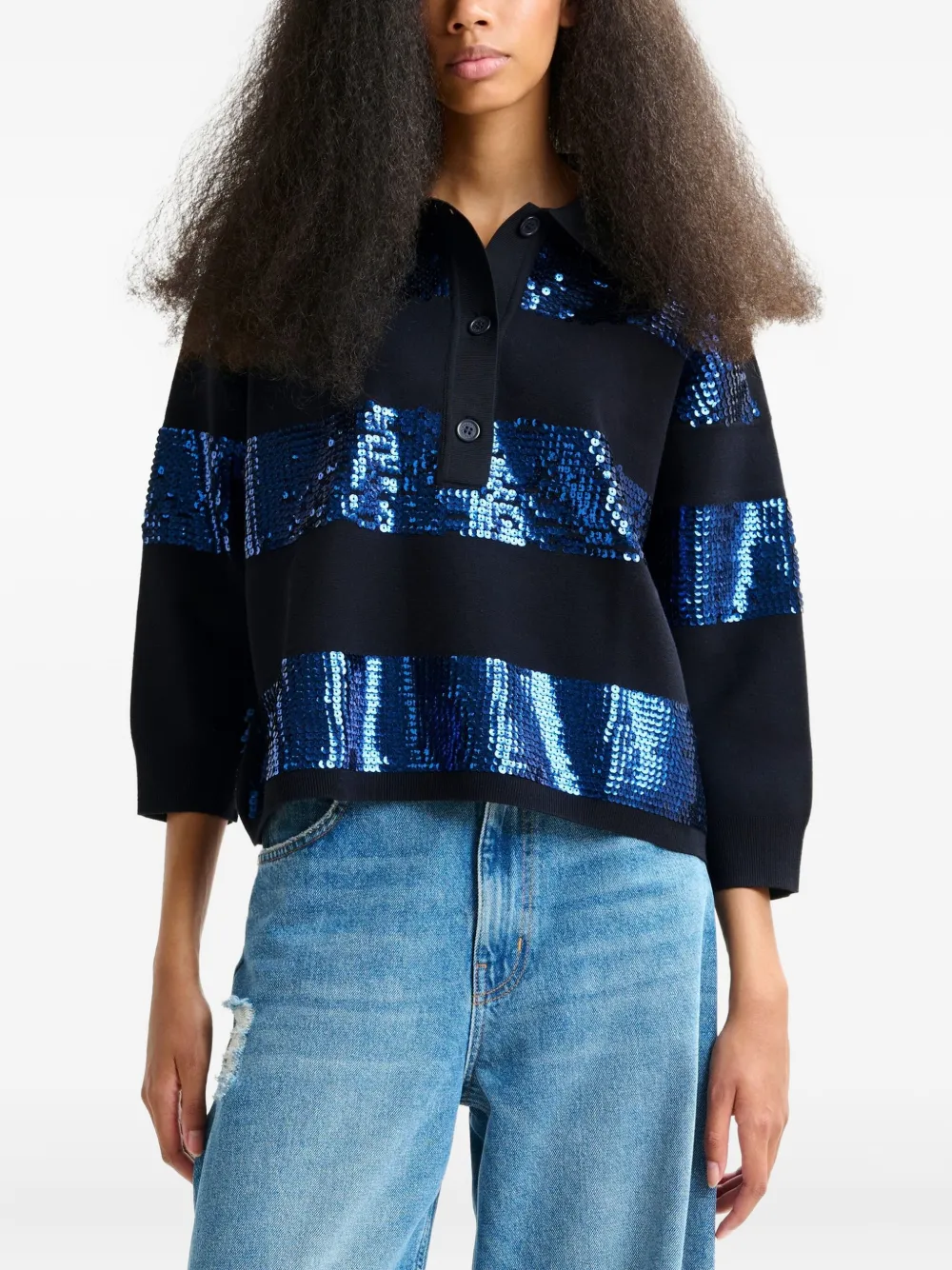 Essentiel Antwerp Illuminati poloshirt Blauw