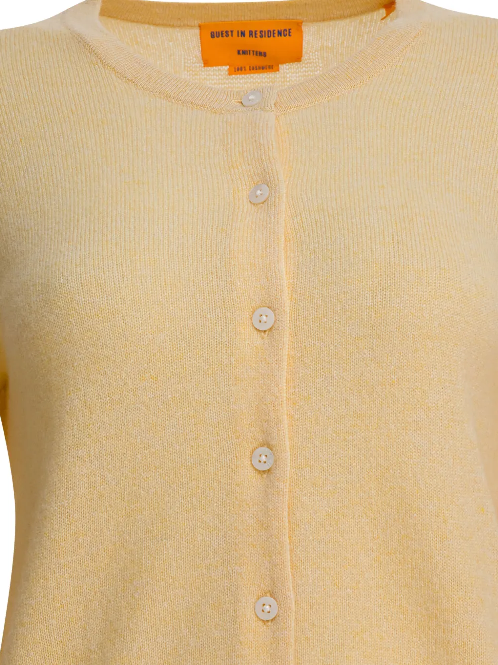 Guest In Residence Cashmere Cardigan In Neutral