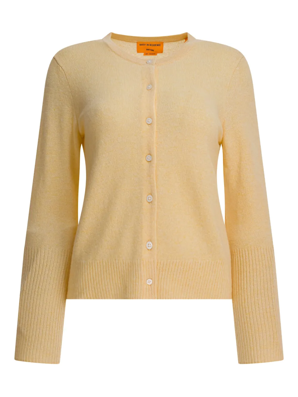 Guest In Residence Cashmere Cardigan In Neutral