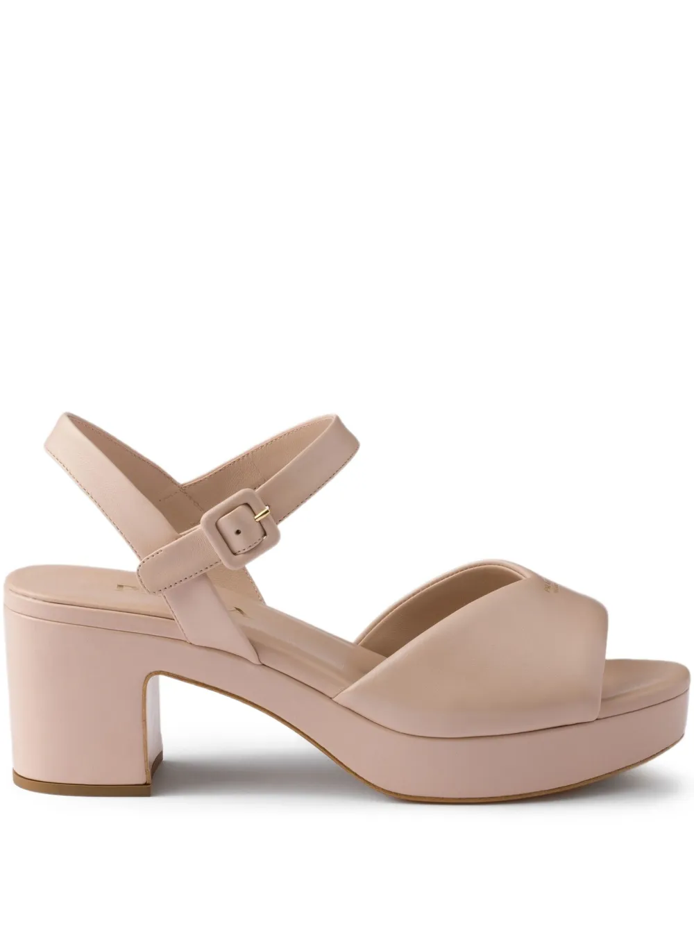 Prada platform sandals Neutrals