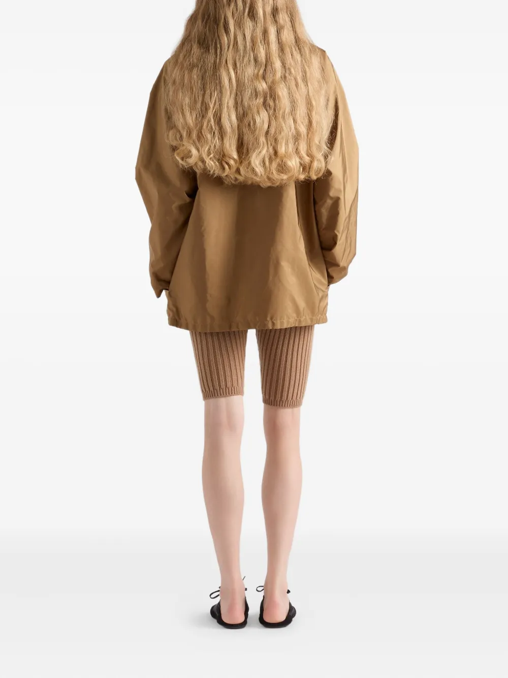 Prada Lichtgewicht jack Bruin