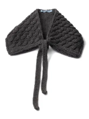 PRADA プラダ ニット マフラー ストール マルチカラー マルチカラー