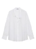 Prada poplin button-fastening shirt - White