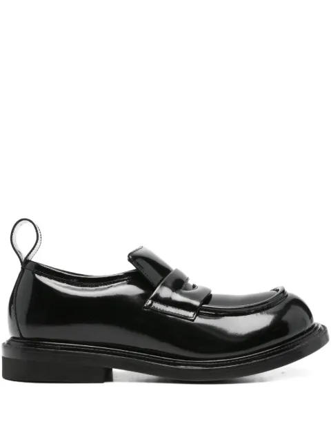 Moschino mocasines penny de piel