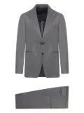 Tagliatore single-breasted wool suit - Grey