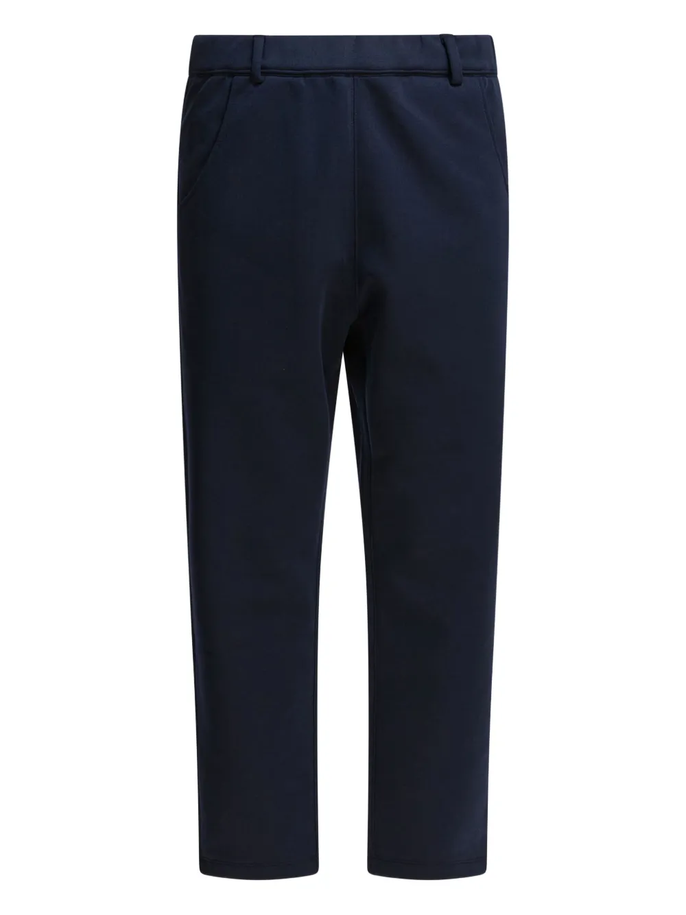 Prada pocket-detail elasticated-waist trousers Blauw