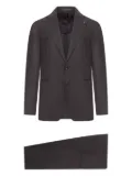 Tagliatore single-breasted wool suit - Grey