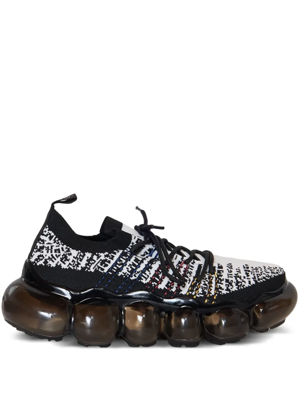 GROUNDS Jewellery Pixel Bubble "White" sneakers Wit