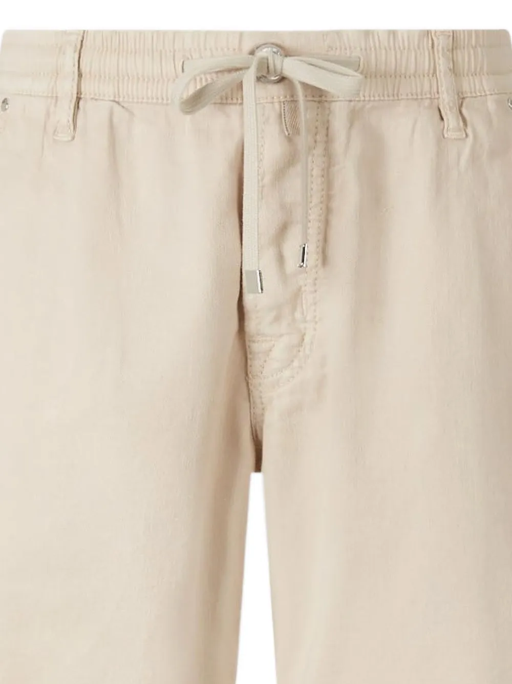Jacob Cohën logo-patch shorts Beige