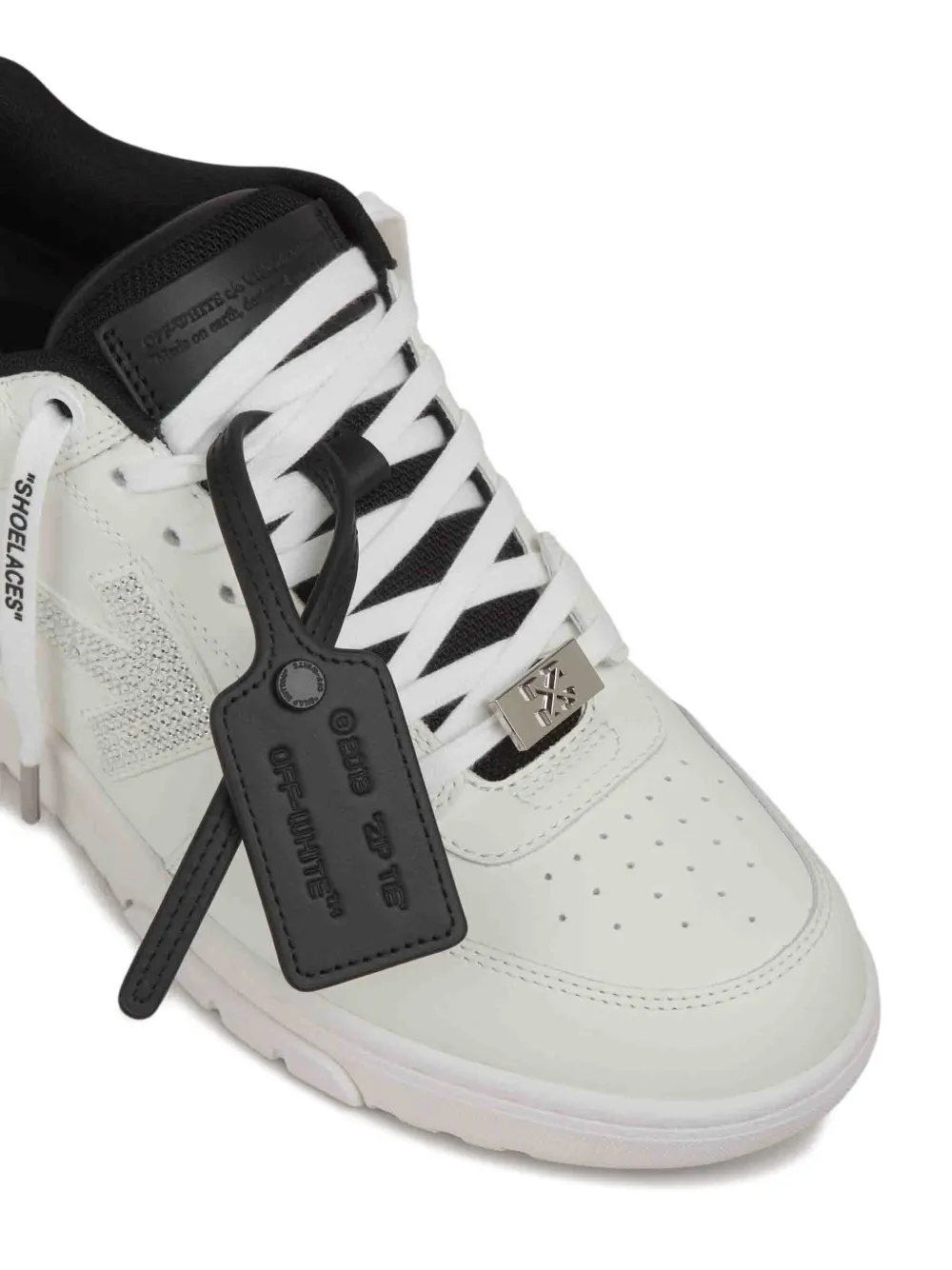 Off-White Out Of Office crystal-embellished sneakers