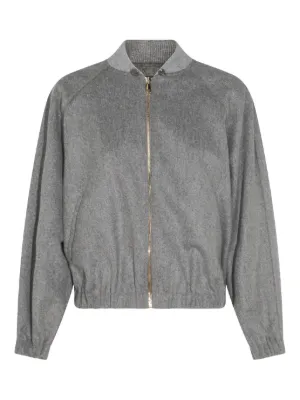 [FABIANA FILIPPI]フレスコラーナ ボンバージャケット Fabiana Filippi ボンバージャケット | ホワイト | FARFETCH JP