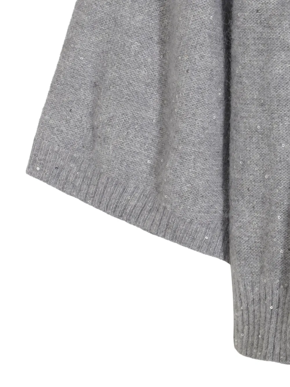 Fabiana Filippi sequin-embellished sweater Grijs