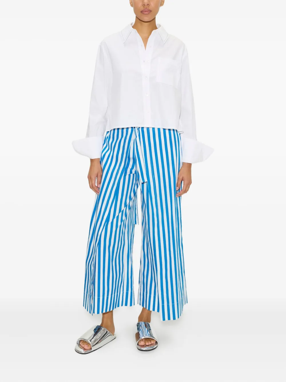Simon Miller Ayre blouse met zijsplit - Wit