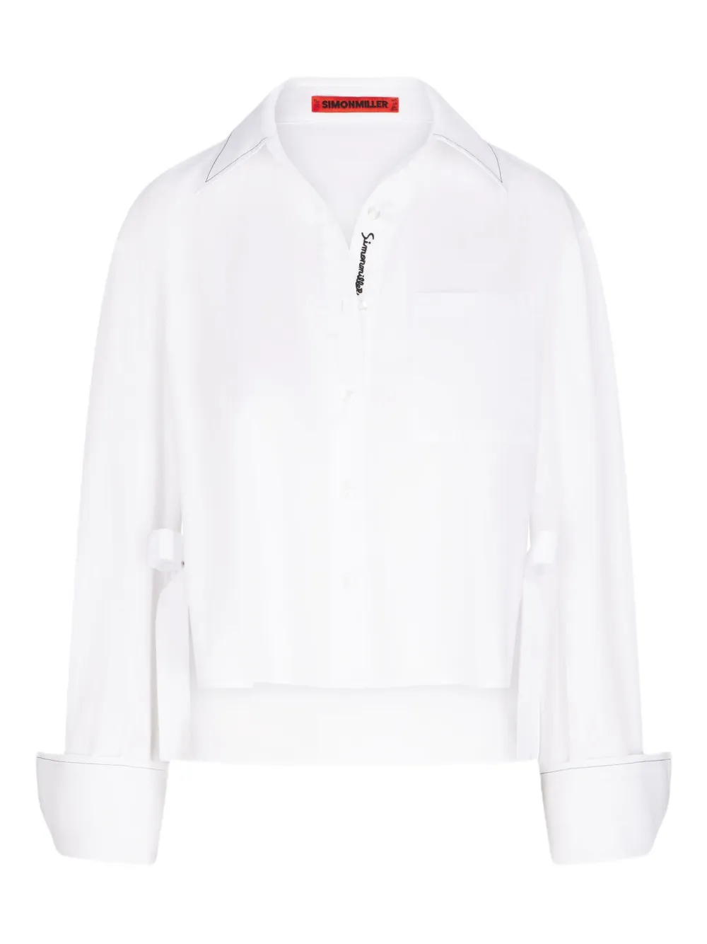 Ayre side-split shirt