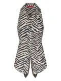 Simon Miller Loch sleeveless button-up top - Black