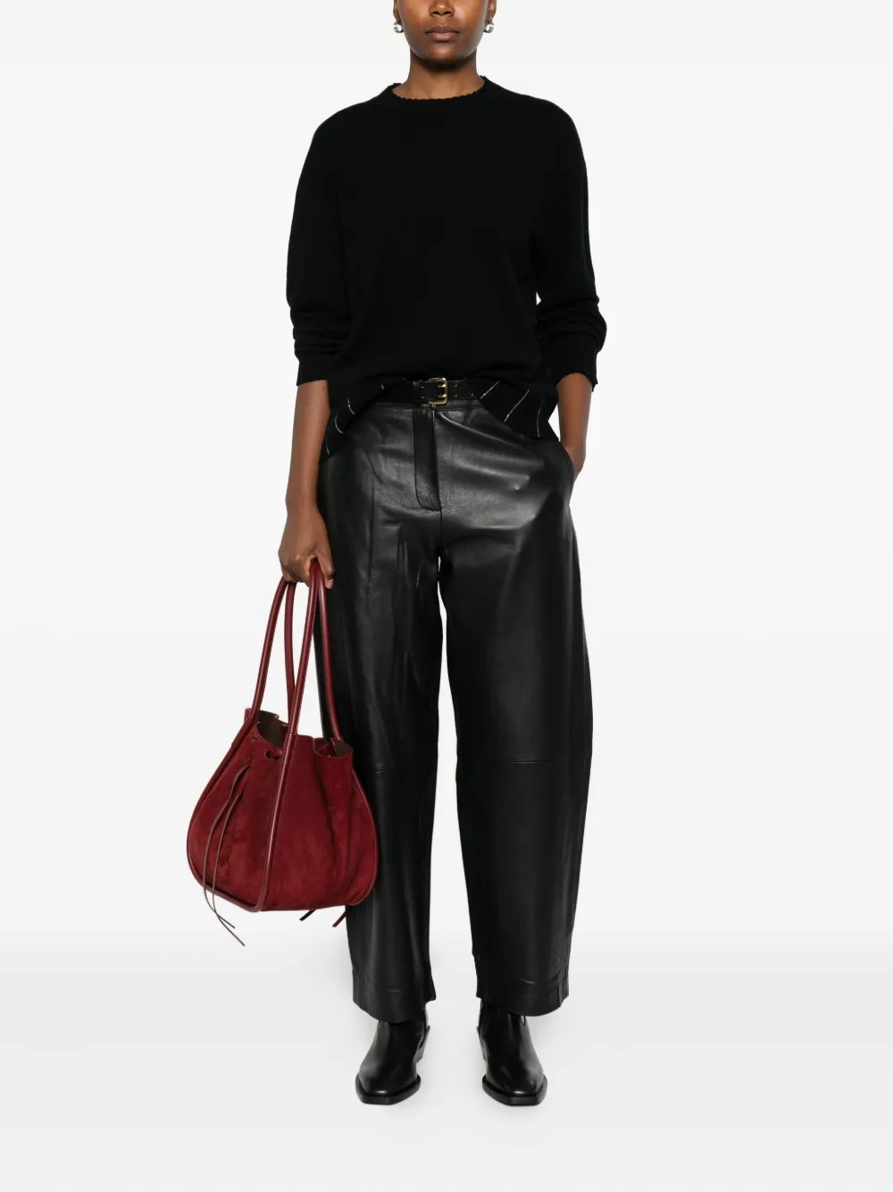 Fabiana Filippi embellished hem sweater | Knitted Sweaters | Image 2