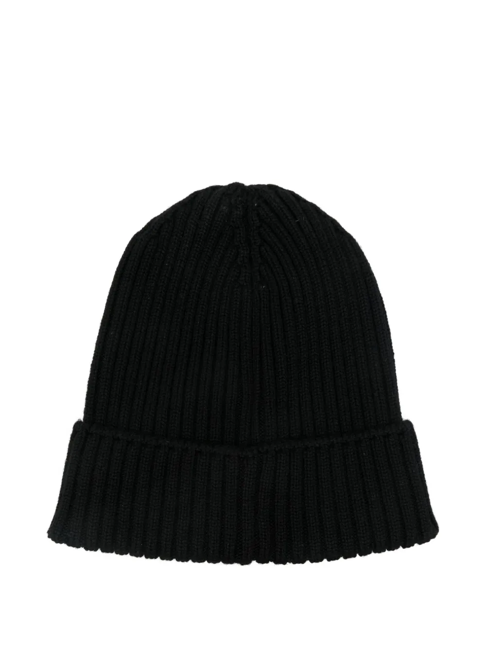 Moncler Enfant logo-patch ribbed beanie | Boys knitted hats | Image 2