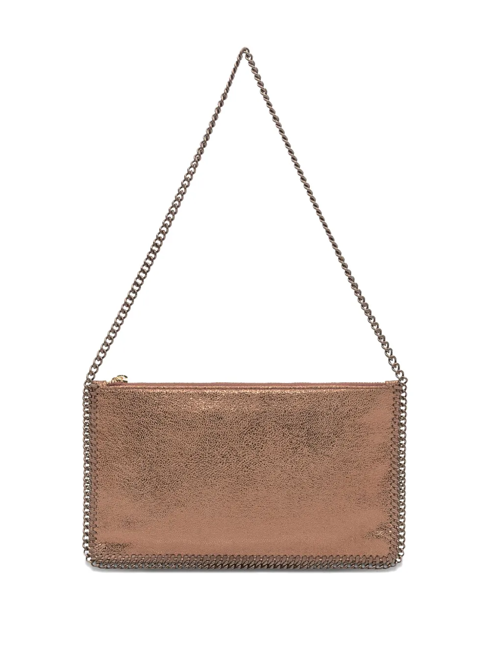 Stella McCartney Falabella chain-trimmed shoulder bag - Roze