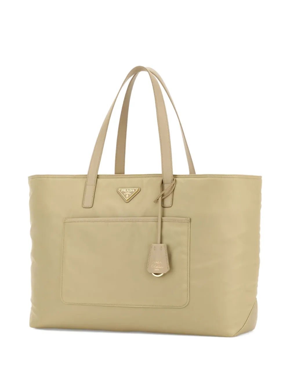 Prada re-nylon shopping bag Beige