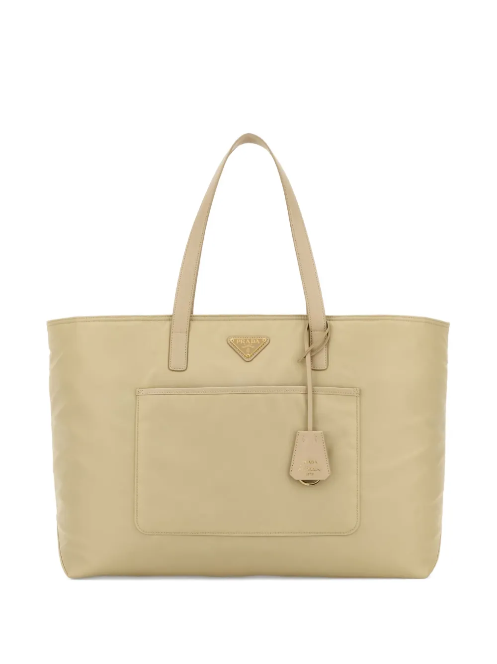 Prada re-nylon shopping bag Beige