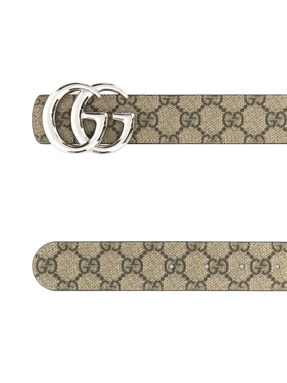Gucci Gespriem met GG-monogram - Beige