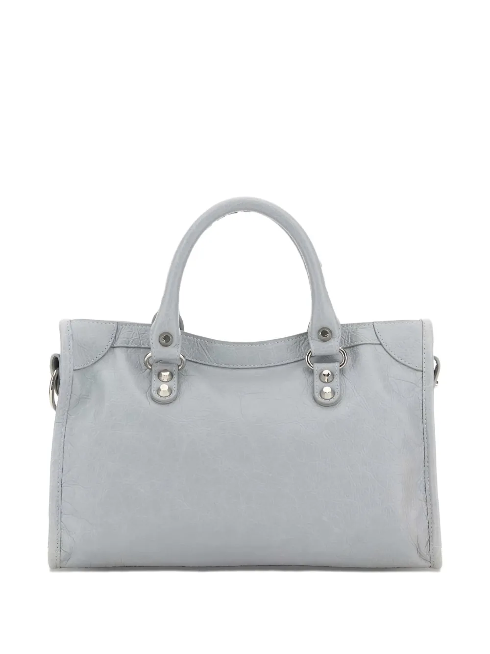 Balenciaga small Le City leather tote bag Grijs