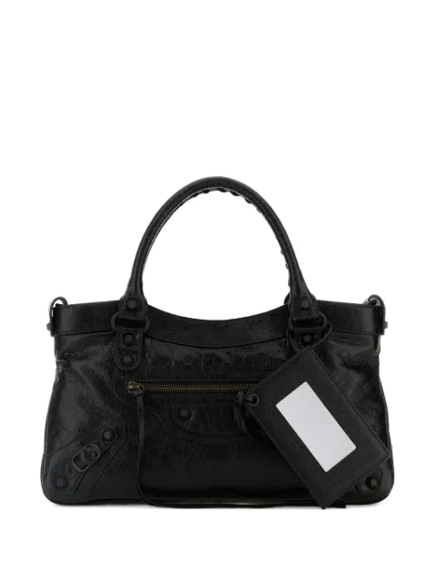 Balenciaga Le City First leather tote bag