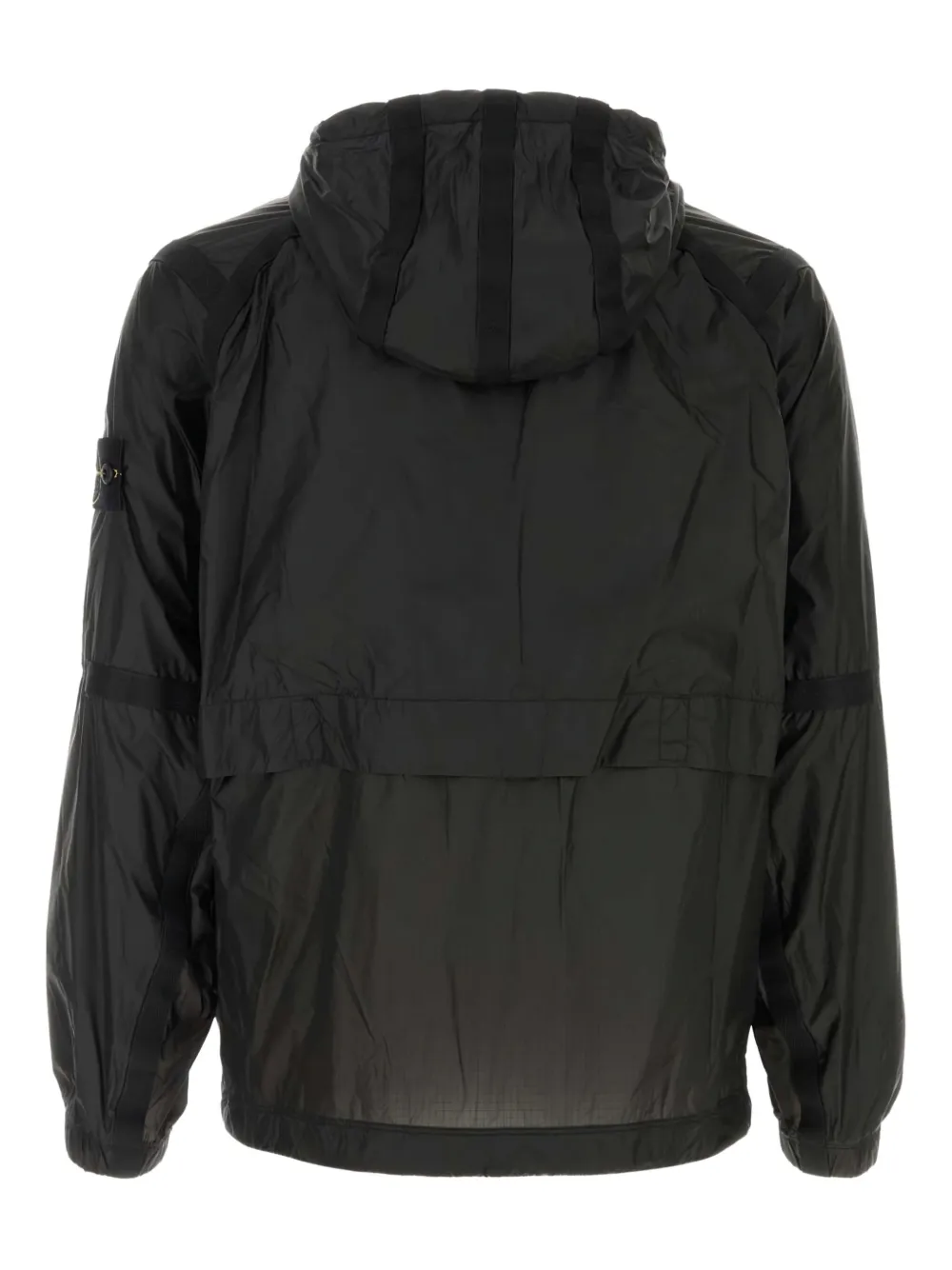 Stone Island hooded windbreaker Grijs