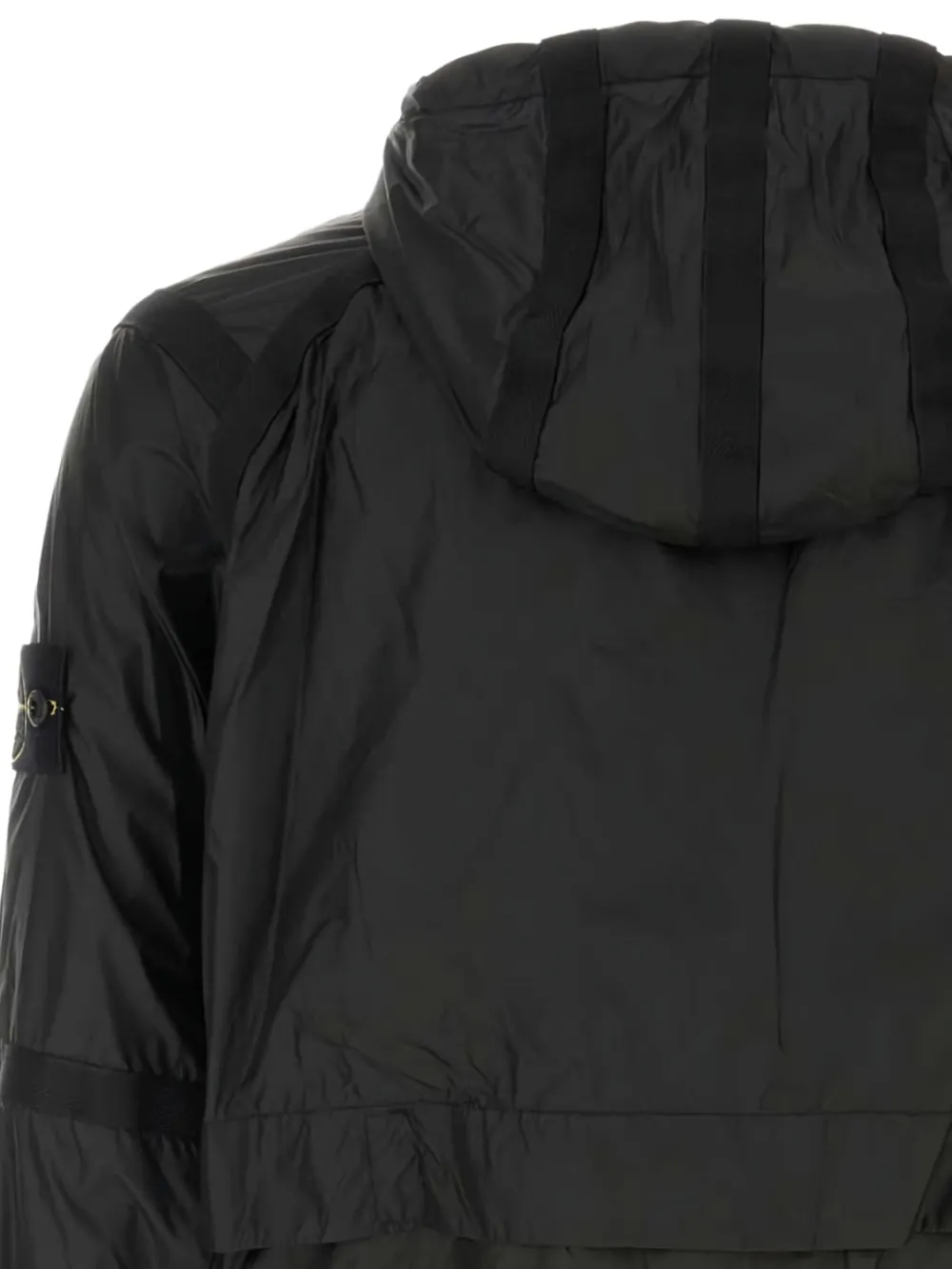 Stone Island hooded windbreaker Grijs