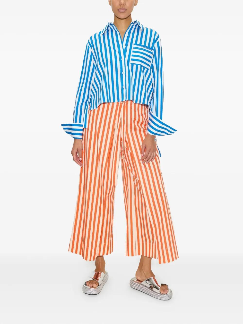 Simon Miller Ayre popeline blouse - Blauw